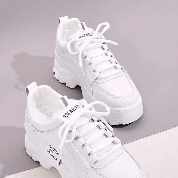 SHEIN | Shoes | Shein White Sneakers | Poshmark